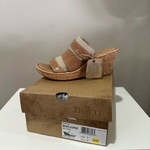 Born Marjorie Natural Sandal